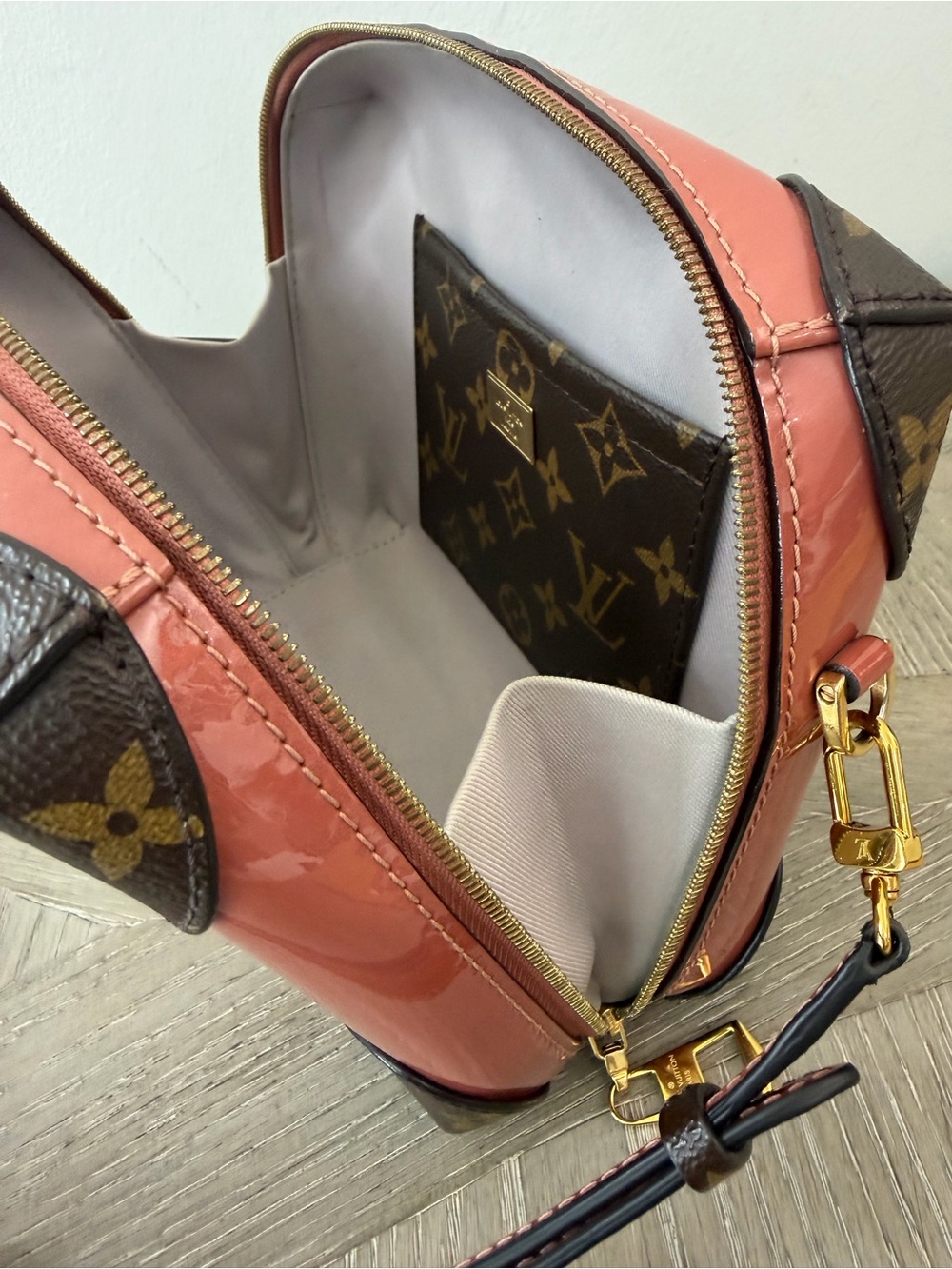 Louis Vuitton Venice Soft Trunk Patent Crossbody Bag - Picture 11 of 12